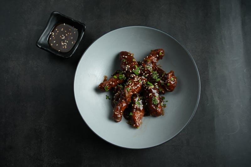 Honey Garlic Wings at East coast wings